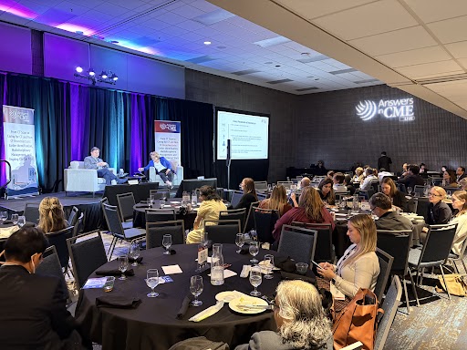 AnswersinCME's tweet photo. Happening now at #NACFC26! Learn practical case-based strategies to spot bronchiectasis earlier, avoid common misdiagnoses, and optimize care.
#NACFC #CME #Pulmonology #AnswersInCMELive #GetYourAnswersInCME #MedEd #LiveCME
w/ Anne E. O'Donnell, MD & Patrick Flume, MD https://t.co/iSeAas3naA
