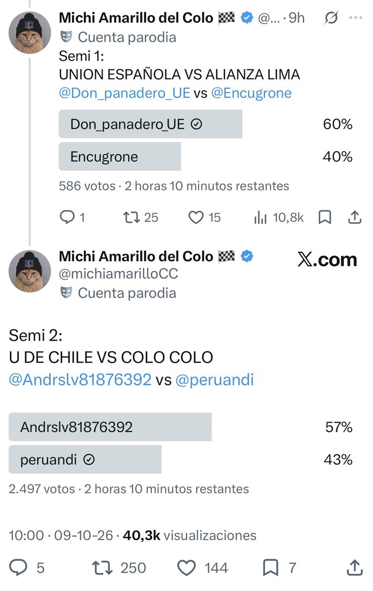 Don_panadero_UE's tweet photo. La cantidad de votos es como cuando estas en un trio y el otro weon tiene la mansa corneta 😔 https://t.co/Y9UIrC4dPb