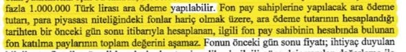 fonunmagdurlari's tweet photo. 🚨🚨 *ACİL* KANUN TEKLİFİNDE BÜYÜK TUZAK: 1 MİLYON TL "MÜJDESİ" İLE GAZ ALINDI, ASLINDA ÇÖKMÜŞ ENKAZ FİYATI ÖDEYECEKLER!

2 haftadır herkes "1 milyona kadar ana paramızı koşulsuz alacağız" sanıyor. Kanun teklifinin satır aralarına gizlenen tuzağı KİMSE FARKETMİYOR: BU KANUN BU HALİYLE MECLİSTEN GEÇMEMELİ.

Kanun Teklifi Madde 4.2 ve 4.3 açıkça ne diyor? 
👉 "Ara ödeme tutarı... ara ödeme tutarının hesaplandığı tarihten bir önceki gün sonu itibarıyla hesaplanan katılma paylarının toplam değerini AŞAMAZ!"

PEKİ BU ARA ÖDEME TUTARININ HESAPLAMA TARİHİ NE ZAMAN❓

SOMUT ÖRNEKLE ANLATALIM:

16 Eylül öncesi 800.000 TL fonun vardı.
1 Milyon TL sınırının altındasın, "tamamını alırım" sanıyorsun.
AMA O MADDE DEVREYE GİRİYOR: 
THF -%73, DOH -%84 çökük halde!
Sistem diyor ki: "Güncel değerin 160.000 TL, ara ödeme tavanın budur!"
Sen 800 bin TL beklerken eline sadece 160 bin TL tutuşturacaklar! Kalan için de "TMSF şirket mallarını satınca veririz" diyecekler!

Madem ara ödemeyi bugünkü çökmüş fiyattan vereceksiniz, BU KANUNU ÇIKARMANIN AMACI NE? Zaten kanunsuz tasfiyede de bu enkaz fiyat dağıtılacaktı! DEĞİŞEN BİR ŞEY OLMADI

Bu kanun mağduru kurtarmıyor; suçluların fona verdiği %80'lik zararı mağdurun sırtına yıkıyor!

BİZ MAĞDURLARA DEVLETİN HER MAKAMINDAN ÇOK NET VAATLER VERİLDİ, HEPSİ GÖZ BOYAMAMIYDI?

⚖️ TALEBİMİZ NETTİR:
  Madde 4.2'deki "hesaplandığı tarihten önceki gün" ibaresi mağduru korumak için DERHAL "16 EYLÜL 2026 TASFİYE ÖNCESİ GÜN SONU FİYATI" olarak değiştirilmelidir!

Bu göz boyama oyununu bozmak için RT ile yayalım, komisyona sesimizi duyuralım! 👇

@spkgovtr
@memetsimsek
@HMBakanligi
@adalet_bakanlik
@ismailsaymaz
@dilekgungor_
@muratemir_dr
@cevdetakaychp
@_cevdetyilmaz
#FonMağdurları #HepimizeAnapara #HalkBuradaSpkNerede #1MilyonÇözümDeğil #1MilyonÜstüAnapara #TLY #AnaParaYoksaGüvenYok #AnaParaHerFona #PPFtamvehızlıödensin #ANAPARAGaspiKulHakkidir