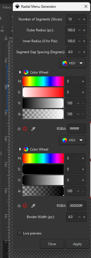 programmer_lua's tweet photo. #Inkscape #AI
I didn't even use a more advanced AI, just the google search AI(gemini, but not exactly)
And it made me this cool radial menu generator.
I don't like using AI to make things for me, but rather to create tools for it and save time!
Who's with me? https://t.co/qfv3WRZO1g