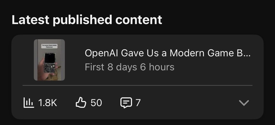 Mockapapella's tweet photo. This video has been popping off like crazy on YouTube! Likes and views have been trickling in all week. Kind of surprised by the longevity of it https://t.co/1rnKiiUw1C