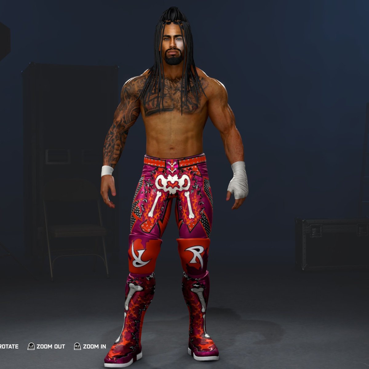NLEGACY70's tweet photo. CDK BROOKS is available on community creations hashtag nuno 🔥🔥

4 attires , enjoy guys 🤜🤛

#WWE2K26 
#WWE2K 
#CAW 
#WWEGAME 
#smackdown https://t.co/2usYEN8cb1