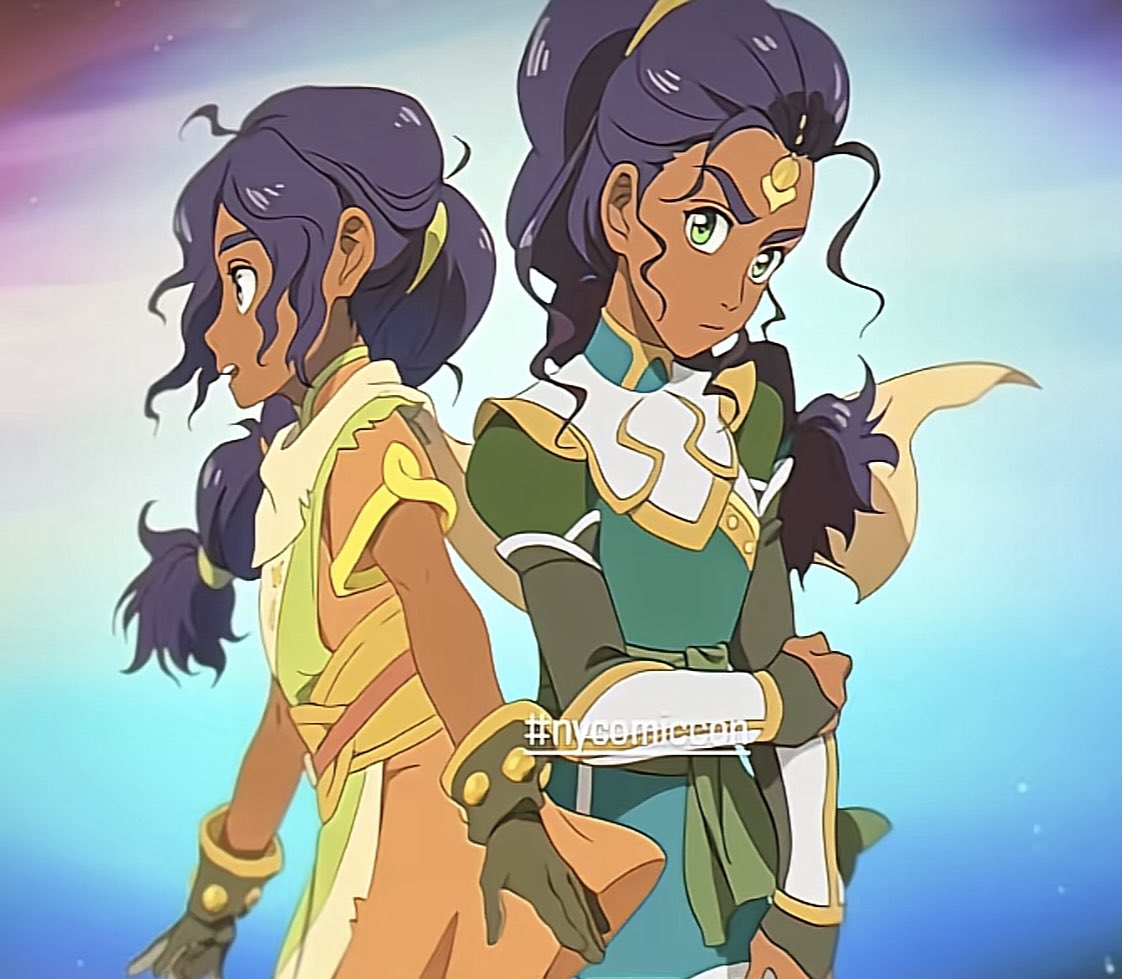 OP_senju's tweet photo. Avatar: Seven Havens will have 4 seasons, with a time skip in between.

Here’s Pavi and Nisha’s new look after the time skip 👀 https://t.co/6hG3DEAvIS