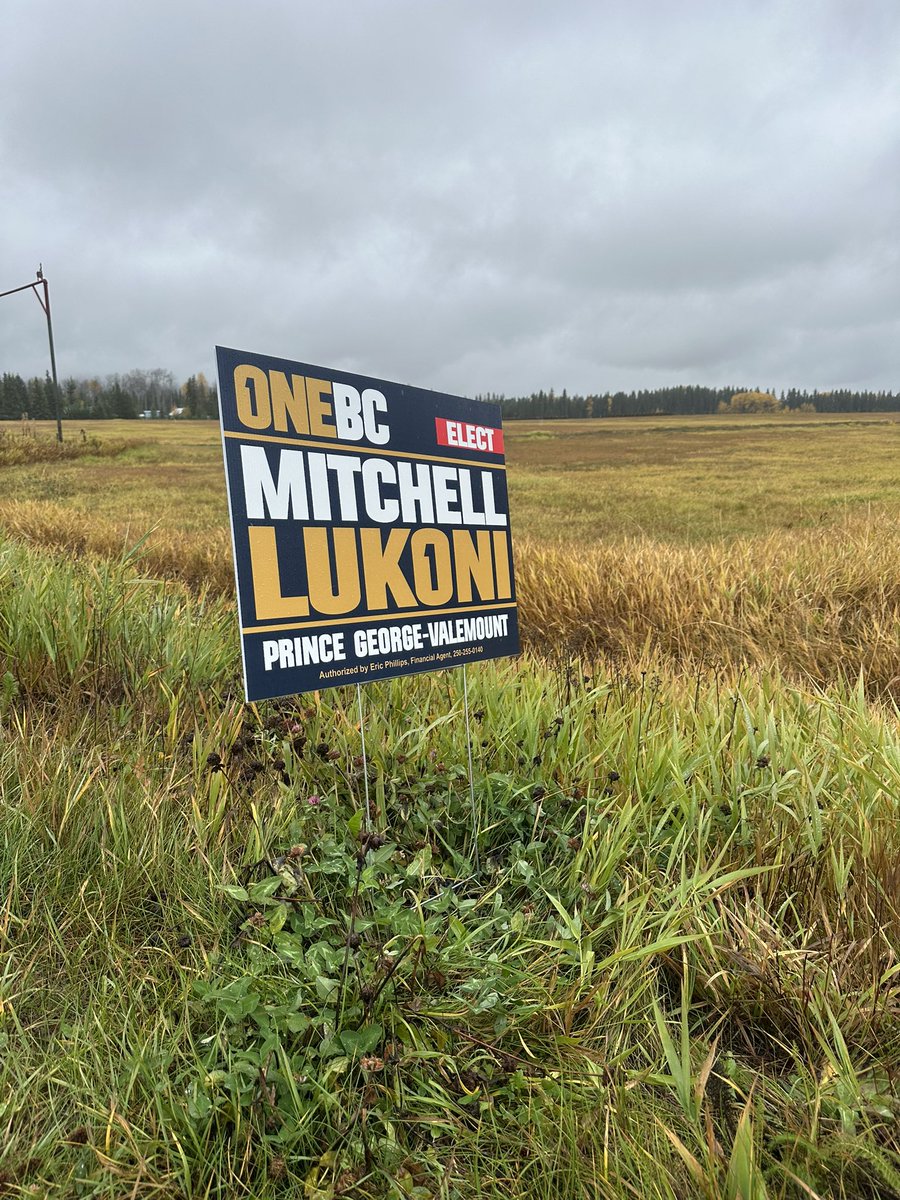 Mitchell_Lukoni's tweet photo. Wow!
The number of lawn sign requests has been incredible. We’re fulfilling them as quickly as we can, and because of the demand we’ve had to place another order.
If you’d still like one, request yours soon before this next batch is gone:
https://t.co/DCg22AR4s8
Prince George-Valemount is ready for @One_BCHQ representation!
#bcpoli