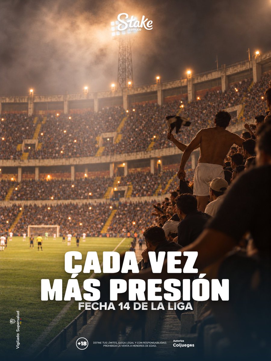 StakeColombia's tweet photo. ¡Regalaremos una FreeBet de 25k💸 para un Staker aleatorio que nos siga, dé like a este post y acierte en los comentarios cuántas tarjetas rojas habrá en esta jornada de Liga. Recuerda dejar tu ID🙂‍↕️ 

Apuesta aquí: https://t.co/nInmcSbD26

Aplican T&amp;C. Juega responsablemente. https://t.co/2vtSNEY1AV