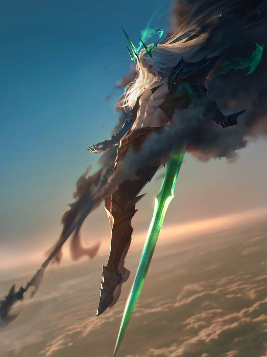 acerviego's tweet photo. Viego by Chengwei Pan. https://t.co/4WFF6scGgr