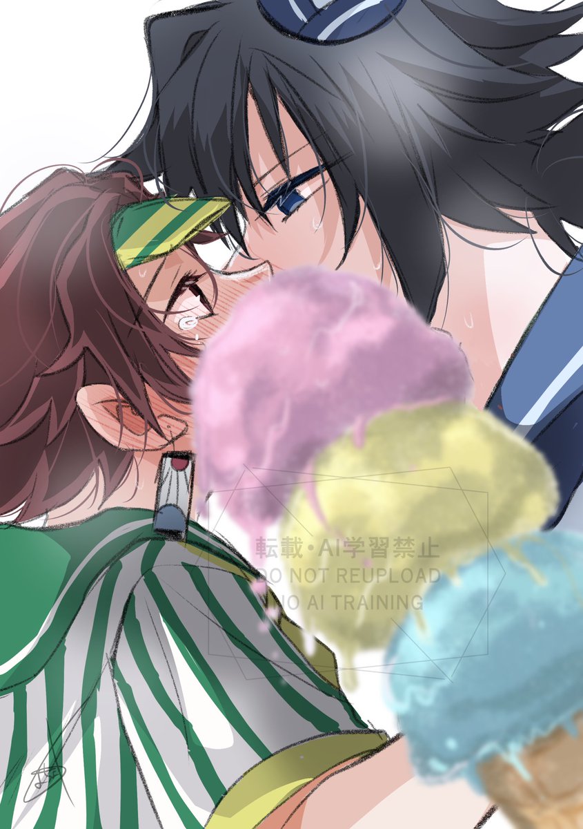 htk_smcsmc's tweet photo. #義炭版ワンドロワンライ 
※義炭
お題【溶ける】1h
この🍨が溶けてしまう前に https://t.co/4BPB1qw0C8