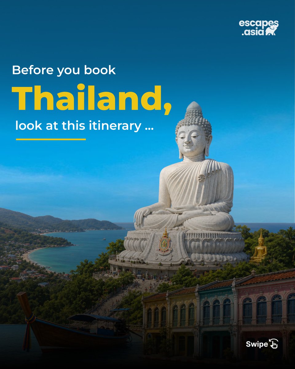 santanera1's tweet photo. Spending ₹55–60k on Goa? See what a similar budget can get you in Thailand. We’ve created an itinerary that may change your next Goa plan. DM “THAILAND” for details. https://t.co/K7Bi1KTNQf