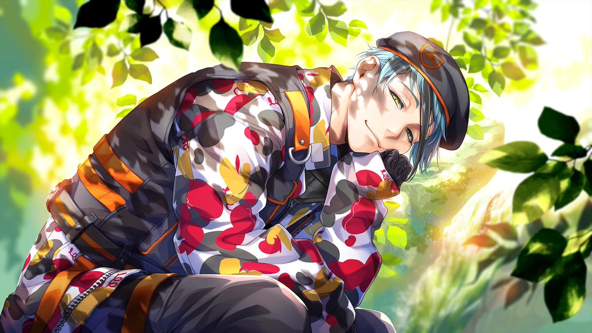 tor4akame's tweet photo. We need to talk more about this card of Floyd 😭💞Because omg?? He look so adorable I'm gonna cry 🥹🫳I wanna pinch those cheeks https://t.co/1jR9TNNiB4