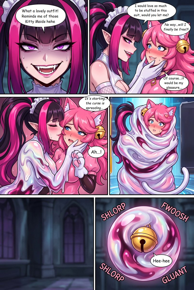 HanamichiLevray's tweet photo. Is she a kind of Vampire ? A succubus ? A dark elf ?...the heck I know but she seems so motivated to become Mew...who am I to deny her fantasy ?! https://t.co/LTXfQSFoNQ