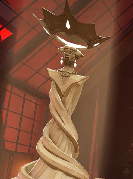 halfheldsky's tweet photo. solomon's queen piece being his wife....valve yall are the goats of show dont tell https://t.co/WK8WMFZrqF