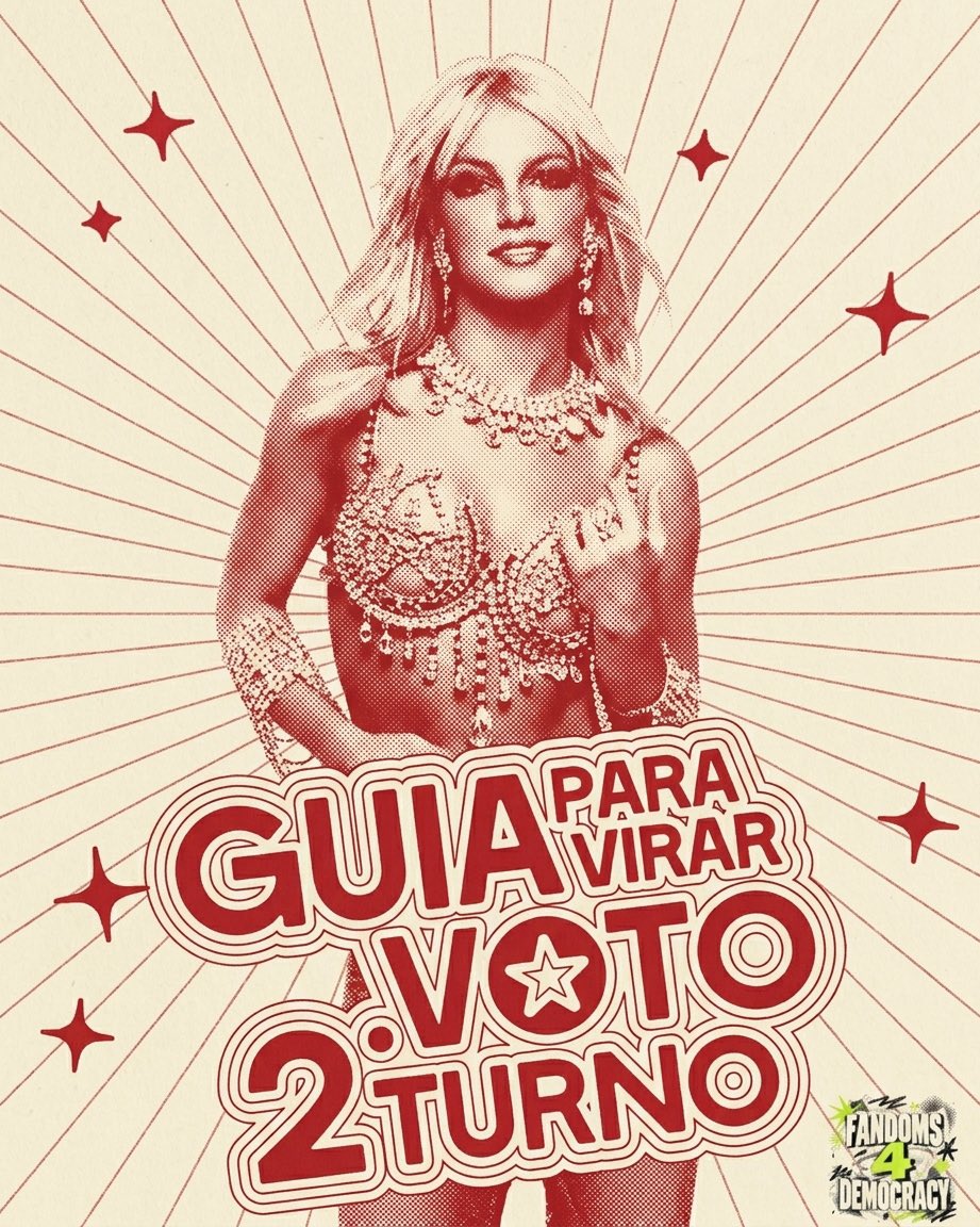 xbritneyonline's tweet photo. 📢 GUIA VIRA-VOTO COM FANDOMS IS OUT NOW!

Os fandoms e a Mídia NINJA se juntaram para criar um guia de vira-voto para o segundo turno. Depois de muita pesquisa e troca de ideias, o material está no ar! 📄✨

Baixe agora e confira o guia completo: https://t.co/WVgA5Dl6nn https://t.co/CCIezhdhfR