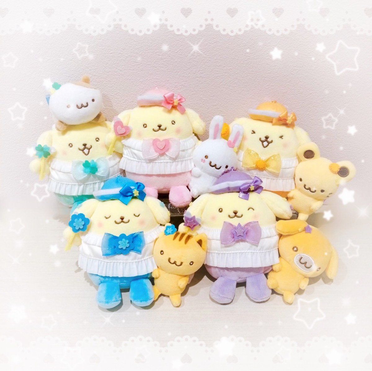 munyu_alta's tweet photo. 💫新入荷💫

#サンリオキャラクターズ より
『#ポムポムプリン ゆめ色チェンジ シリーズ』が新入荷🍮

むにゅぐるみパティオのオリジナルデザイン❣️

⚠️個数制限 〜10/31(土)
お一人様 各1点、トレーディング 各 柄数分

��ンシャインシティアルタ 1Fで
お待ちしてます📙

#マフィン #タルト #パウダー https://t.co/XeA7m4nRTV