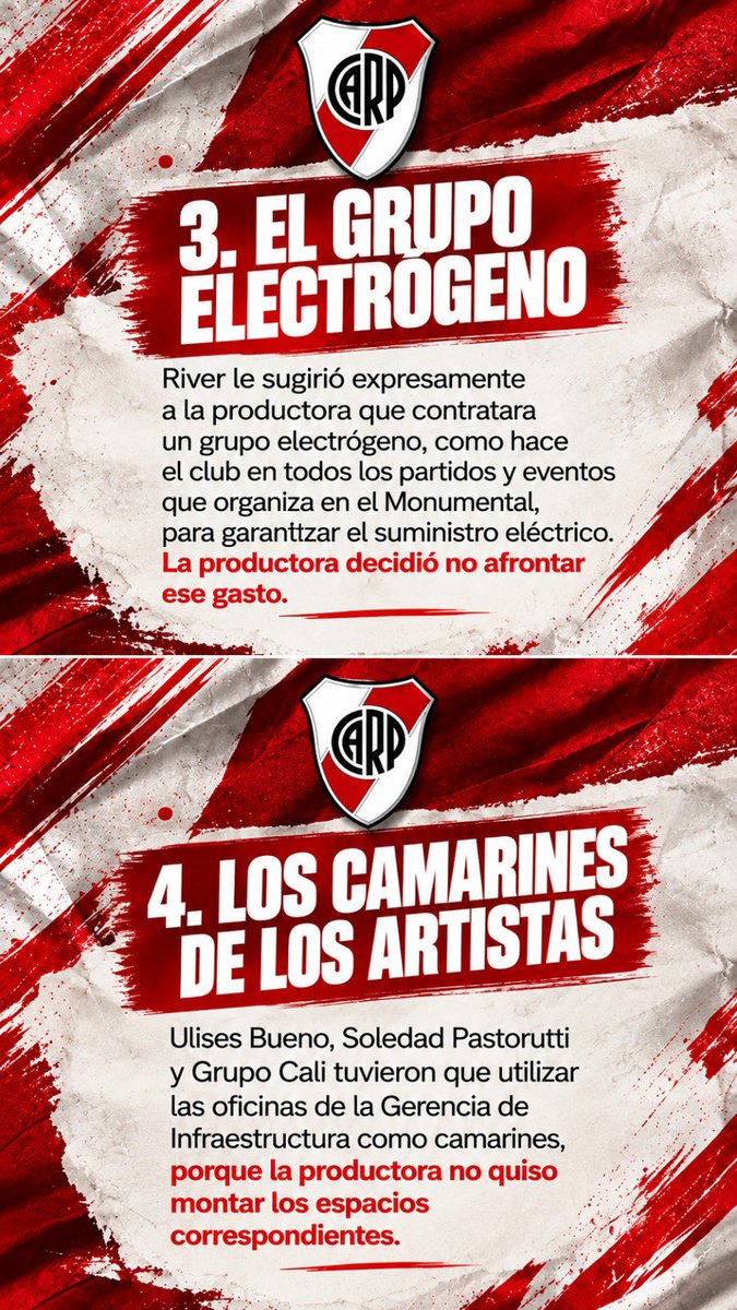 wenrocco4's tweet photo. LA VERDAD SOBRE EL PAPELÓN EN EL HOMENAJE A MESSI

Los hechos respaldan la postura de River: El club había advertido sobre cuestiones fundamentales de la organización, pero la AFA y su productora no estuvieron a la altura de un evento de semejante magnitud.

Tapia, otra vez en el centro de la polémica. Un homenaje que debía ser inolvidable terminó dando vergüenza ante el mundo.