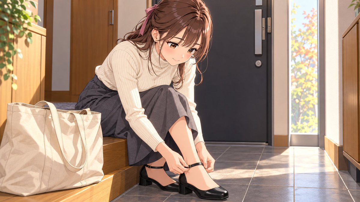 aiairilab's tweet photo. 十時にミオさんと待ち合わせなのに、八時すぎにはもうくつをはいています。きのう駅の改札で音を鳴らしてしまったので、けさの心配はそれひとつです。傘のしるしは、ねているあいだに消えました。わたしが急いでも、土曜の美術館は十時まで閉まったままです。 https://t.co/rbAMKCCEZb