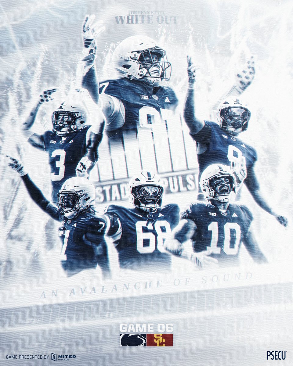 PennStateFball's tweet photo. 24 Hours 

⚪️⚪️⚪️ https://t.co/1MeJ33KbKX