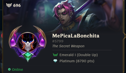 ginconjug0's tweet photo. ah si la gente es re normal poniendose nombres en el lol https://t.co/nAjHxKQm9I