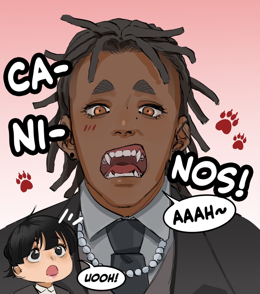 owtraks's tweet photo. Hoj em dia eu me arrependo de não ter feito os meus alfas com caninos grandes qnd comecei a escrever a história >:/ https://t.co/EMxpDLChrb