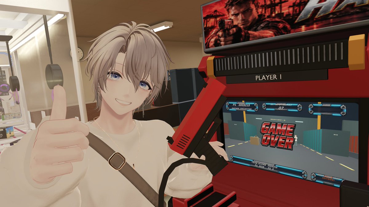 Rin_016a's tweet photo. ショッピングモールの中にありそうな
ゲームコーナー🎮
色んなメダルゲームとか太達、スロット、プリクラとか遊べるワールド✨
ここまで実際に遊べるワールドは見たこと無い！
個人的にタイムクライシスみたいなゲームが遊べるのに感動した😆
world: 放課後ゲーセンver0․12（WIP） https://t.co/JnWFJhBzKI