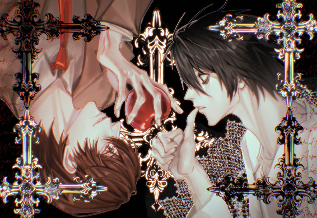 krsu_x's tweet photo. Two sides of the same coin 

#deathnote https://t.co/YkpsZhn3l5