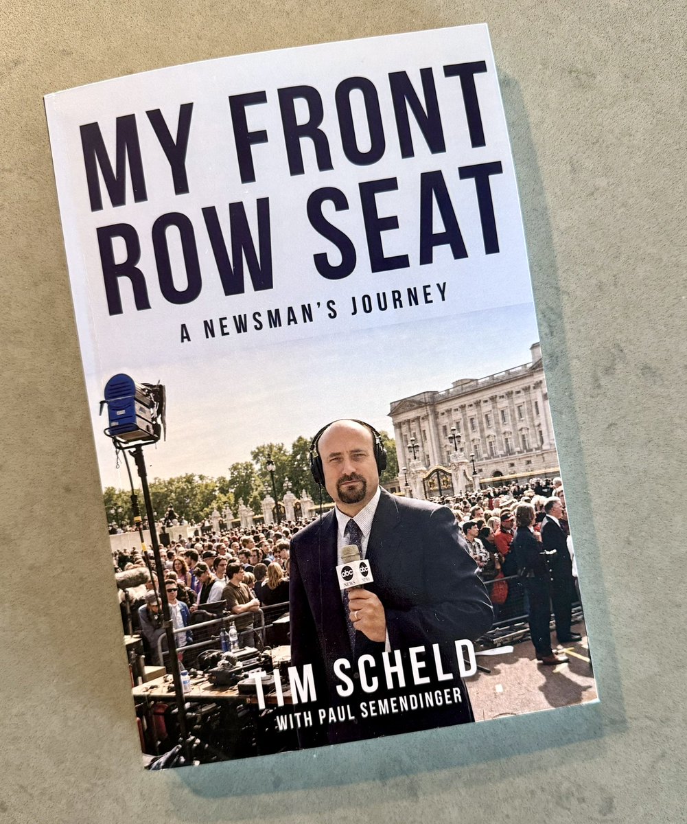 SteveScottNEWS's tweet photo. This arrived in the mail today from my friend, colleague, mentor and former WCBS 880 boss @TimScheld. What a career Tim has had! I can’t wait to dig into the book. https://t.co/Nr5XBkmBye