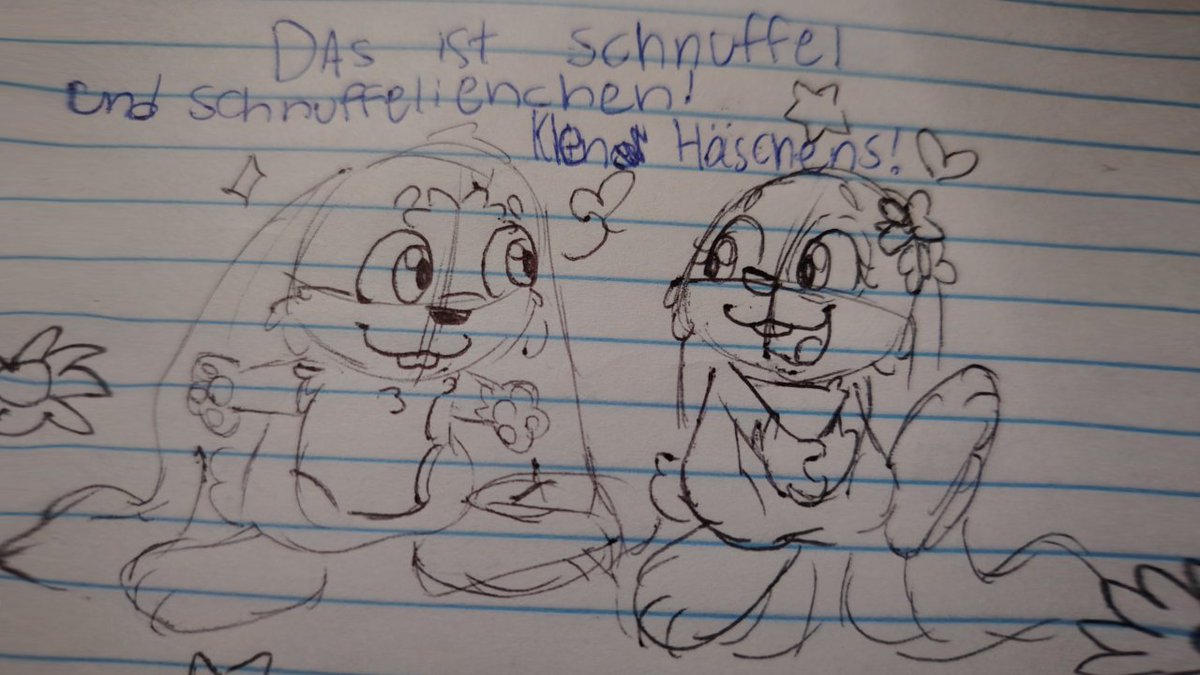 Sunffel's tweet photo. algunos sketches de Snufiii
Mañana es El post especial
#Schnuffel #Snufi #2000s #Schnuffelienchen https://t.co/MKy7OnoZW0