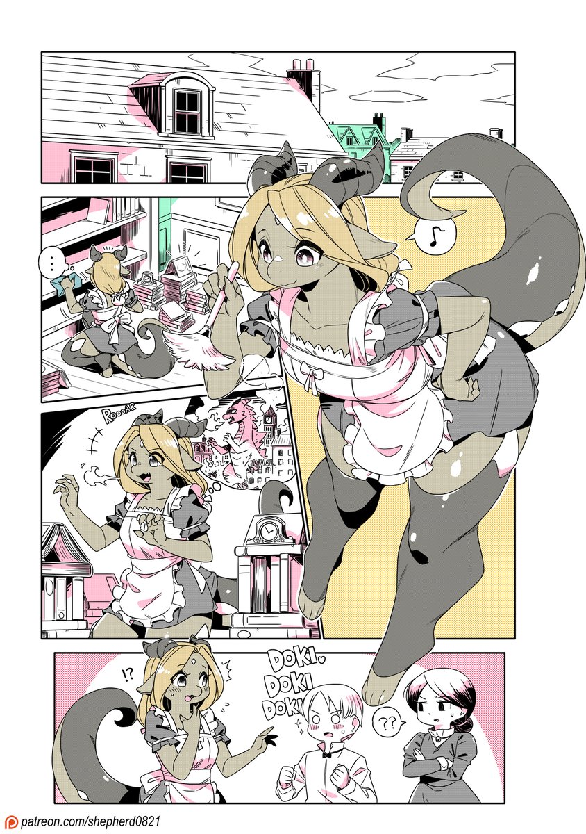 shepherd_0821's tweet photo. Modern MoGal #439 - Daydream 📚🐉💭

#modernmogal https://t.co/BAXXH8fUya