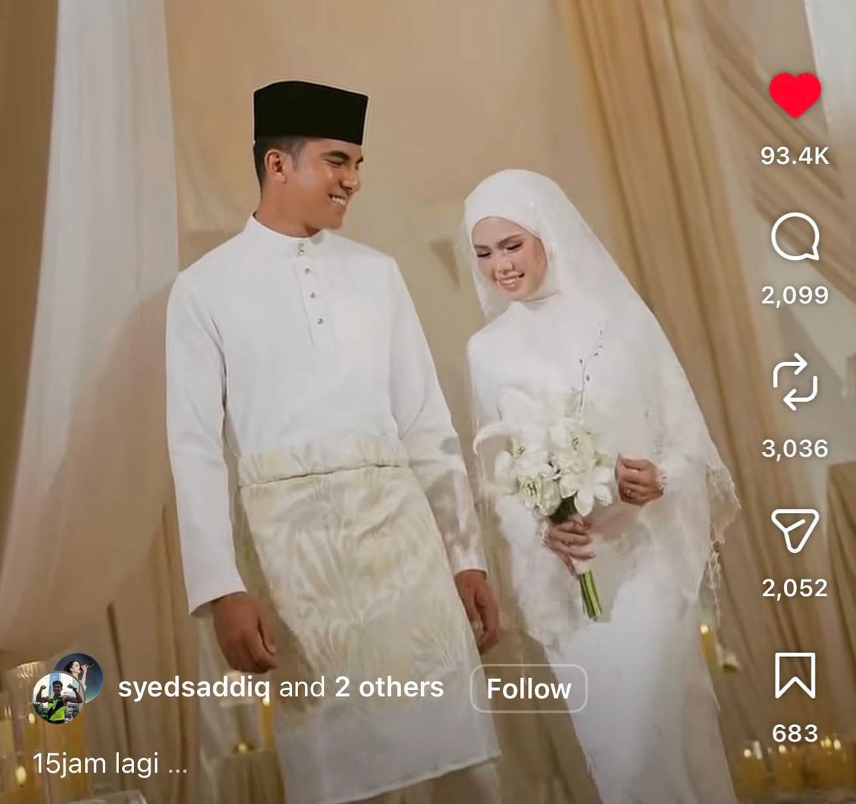 liyana_marzuki's tweet photo. BASS

Hari ni demam BASS bermula. 
It’s wedding of the decade for us.
Pertembungan 2 dunia, 
antara dunia politik dan dunia seni. 

Di kalangan pemerhati politik, memandangkan isu ini dari sudut pandang Syed Saddiq. Memerhati trejektori politik SS selepas perkahwinan dengan seorang artis. 

Saya sebagai wanita, lebih tersentuh dengan cerita Bella. Seorang ibu tunggal yang beberapa kali mengharungi badai, tapi hari ini menemui bahagia. 

We are happy for them. 
Ia cerita Cinderella zaman moden. 

Yang ramai impikan, tapi tak ramai tahu… 
Yang impian ketemu bahagia sangat memerlukan pengorbanan. 

Salam pengantin baru BASS
Love from LM 

****************

THE MAGIC OF SECOND CHANCE

Ini cerita biasa seorang gadis muda.

Umur awal 20-an kita bercinta. Jumpa yang sedap di mata, yakin inilah dianya teman kita ke syurga.

2/3 tahun berkawan, keluarga dah saling mengenal, pressure pun datang suruh menikah cepat.

Makanya umur 20-an ramai berkahwin, sebab itu standard umur dan ekspektasi masyarakat.

Kalau lambat, masuk 30-an and 40-an, bingit telinga menjawab ketika raya.

“Bila lagi ni? Ko jangan pakai title andartu lama2”. 
Kata makcik bawang.

***********

Berkahwin ketika usia muda. Our perception of love shattered.

Pasangan kita masa bercinta lain, masa kahwin they show their true colours.

Kita struggle nak adjust. Dua insan berlainan dunia. Seorang dari Venus dan seorang lagi dari Mars.

Ada yang walau takde chemistry, terus berjuang pertahankan hubungan. Nak pegang title “janda” mintak dijauhkan.

Laki main kayu tiga berkali-kali pun, masih bertahan. Kalau bercerai, nak mengadap makcik bawang, lagi satu hal.

Namun, ada juga wanita, yang walau sudah cuba sekian lama, eventually… she knows her worth.

Tahu nilai diri sendiri, kalau tidak dihargai, we walk away with dignity.

Walau anak berderet sekali, kita yakin Allah has a better plan for me. 

***********

Ini cerita Bella Astillah yang ramai ikuti.

Dan minggu ini, dia dilamar Prince Charming. Walau anak dua, memakai title “janda”, tidak langsung menghalang dia mencapai bahagia.

Congratulations Bella… at second attempt, you’re wiser…

When you know exactly who and what you want. Tanpa terikat tekanan masyarakat. Even makcik bawang turut menangis menyaksikan BASS.

***********

Kepada YB Syed Saddiq Syed Abdul Rahman, hakikat bahawa anda akan jadi instant daddy to 2 wonderful kids, tunjukkan betapa gentleman-nya diri anda. 

Being a father not through DNA, but through love, presence and choice.

You didn’t just choose the woman. You chose the whole story. You earn our respect. 

Kita doakan mereka dipanjangkan jodohnya, bahagia sentiasa.

And enjoy the magic of second chance 💕

Looking forward in 10-20 years time, mana tahu ada rezeki mereka jadi power couple di Seri Perdana 😊 

Doakan… 

Salam hormat,
Liyana Marzuki

#BellaSyedYes