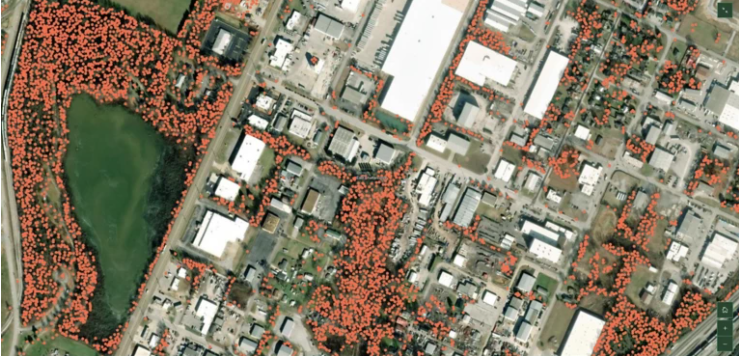 SpatialAce's tweet photo. The University of Tennessee Chattanooga is using imagery, #GIS, &amp; #GeoAI to understand urban tree canopy loss and identify where restoration can have the greatest impact🌳 Read about their team of GIS students and researchers: https://t.co/SfU9Pktj83
#Esri #ArcGIS #GPN https://t.co/0YNbpjdDhB