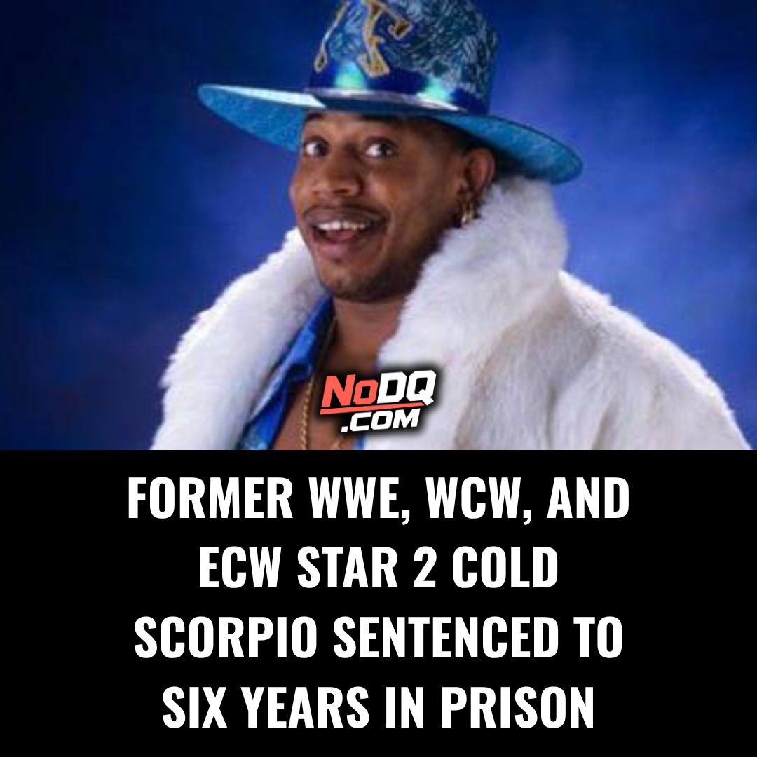 nodqdotcom's tweet photo. Former WWE, WCW, and ECW star 2 Cold Scorpio sentenced to six years in prison https://t.co/UFRKoUwitN https://t.co/tMMgmAS3vq