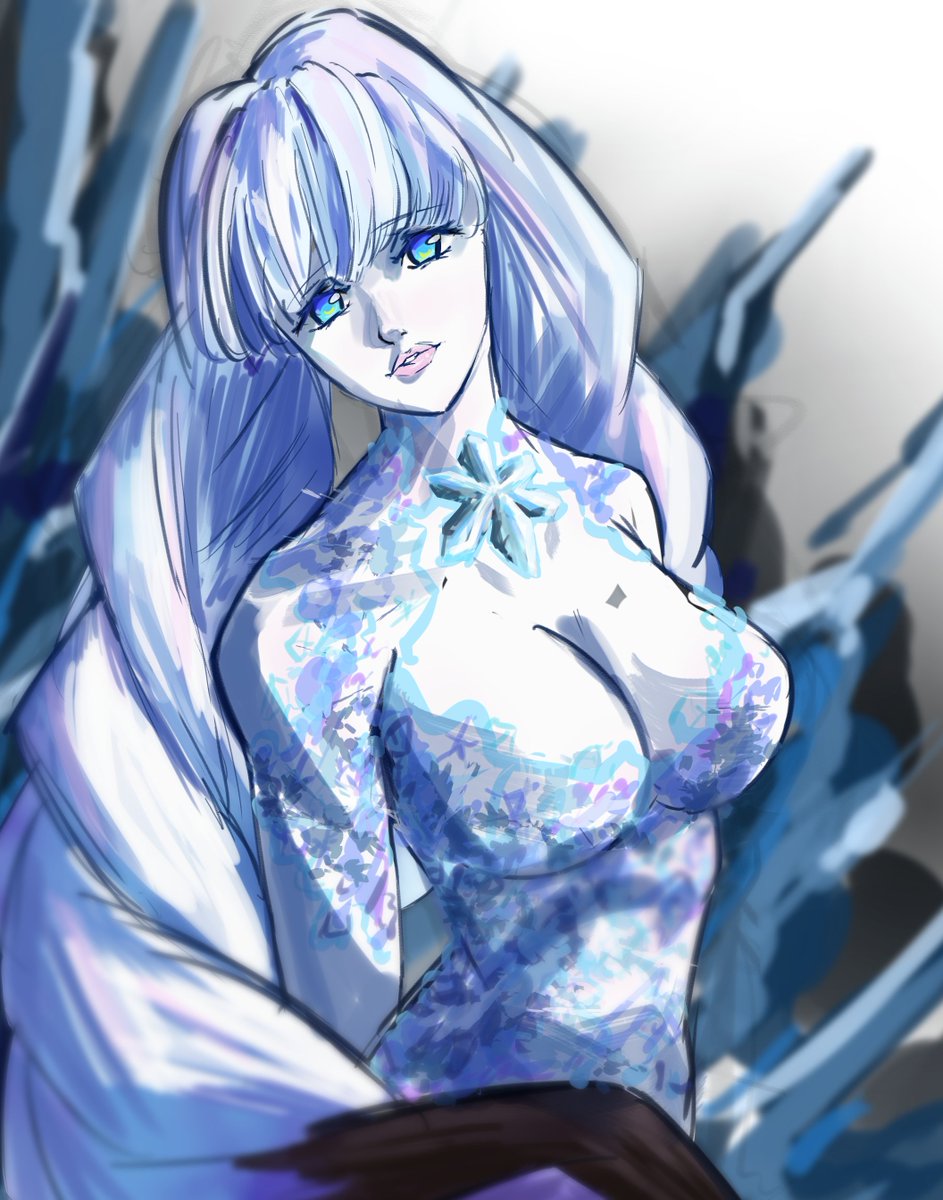 KENOMA_art's tweet photo. Dahlia. Daily Xenoblade Drawings Until Xenoblade Genesis Is Released Day 122 https://t.co/dF93zNQONI