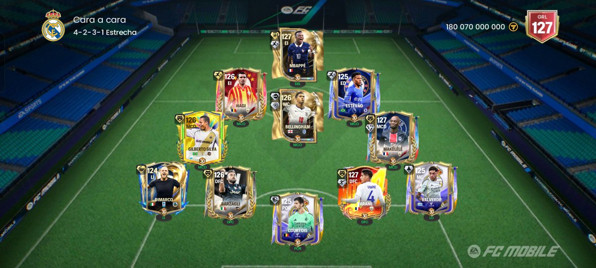 javierisim0's tweet photo. Nueva adquisición para el equipo #Hagi, rumbo a las ×30 ⭐ #fcmobile @tutiofifa https://t.co/eoQDaKnHna