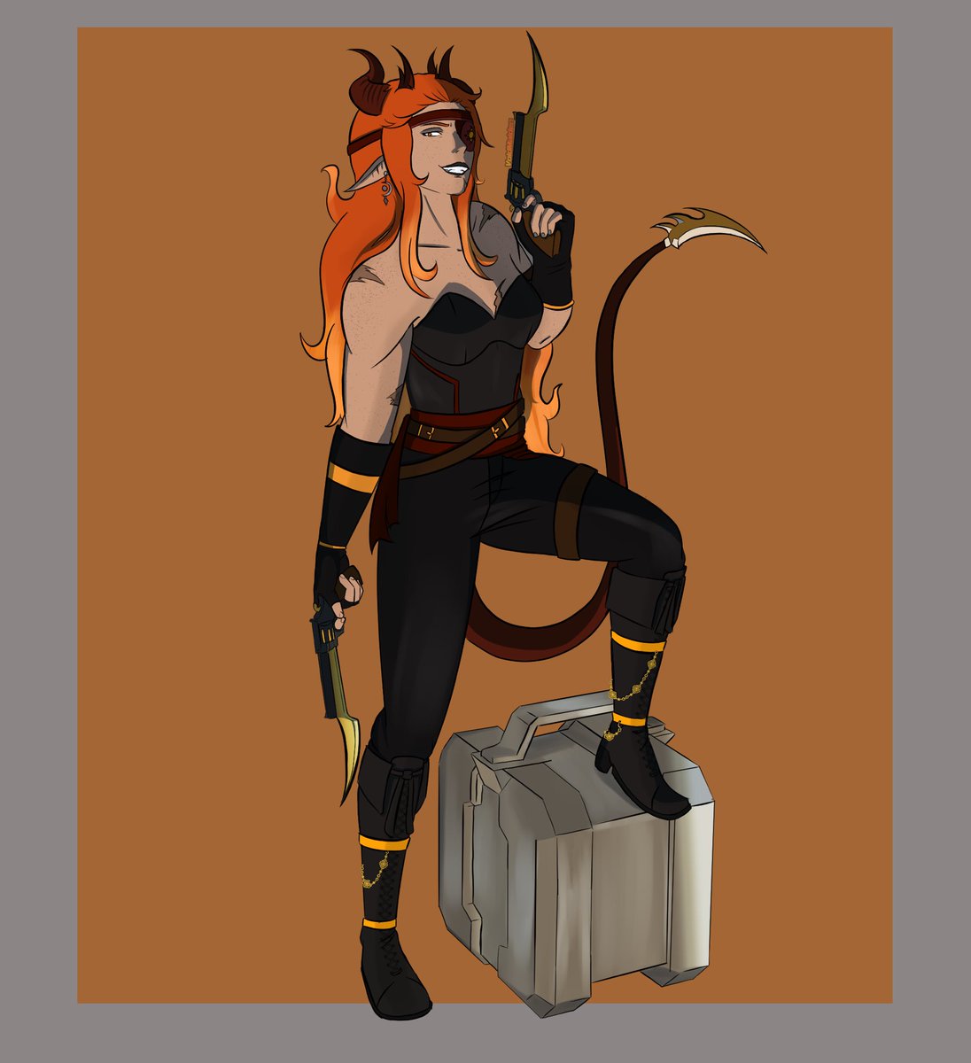 rcvoidmaiden's tweet photo. #RPGtober 
Npc favorita é a Malvina, ela era npc de D&amp;D que mal apareceu em mesa e fiquei chateada, e agora tô vendo ela aparecer como o cebolinha na mesa da minha namorada https://t.co/eAaLulmovL