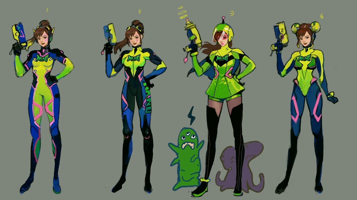 pachidvamari's tweet photo. i really love nano dva but the third concept was so good.. maybe even juno coded https://t.co/iOuLKerdjD