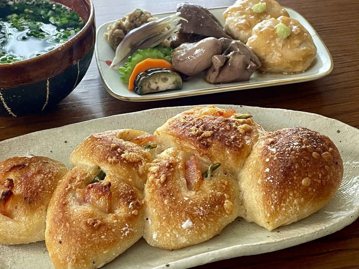 V0113's tweet photo. 朝ごパン🥖

#おうちごはん
#朝ごはん
#料理好き
#腸活 https://t.co/YJ9ZOvZtTn