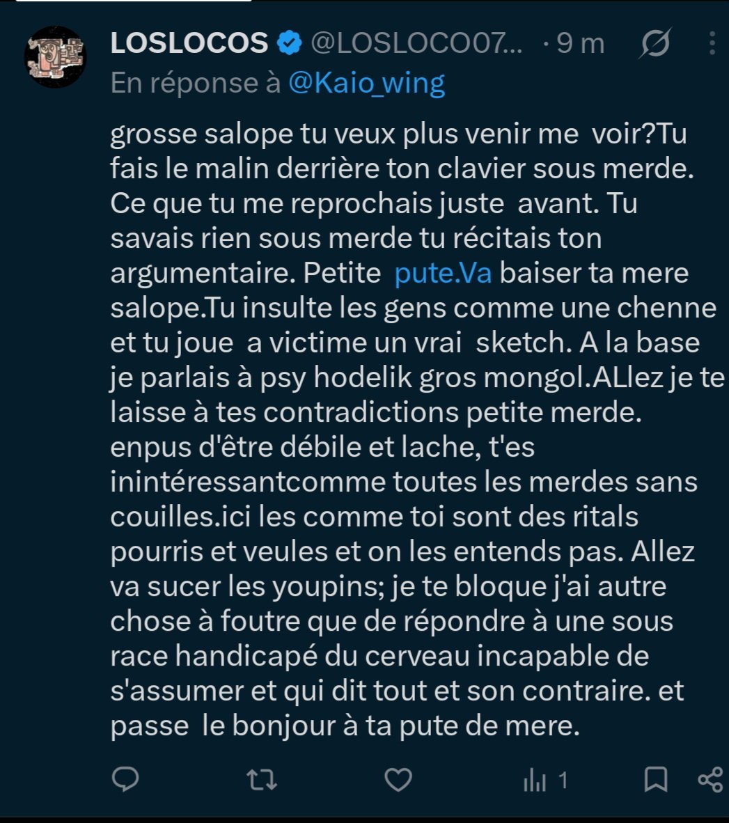 Kaio_wing's tweet photo. Un maghrébin comme on aimerait tous avoir dans son entourage 😏
Mais le problème c’est l'extrême droite 😌 https://t.co/82AVyvwt3b