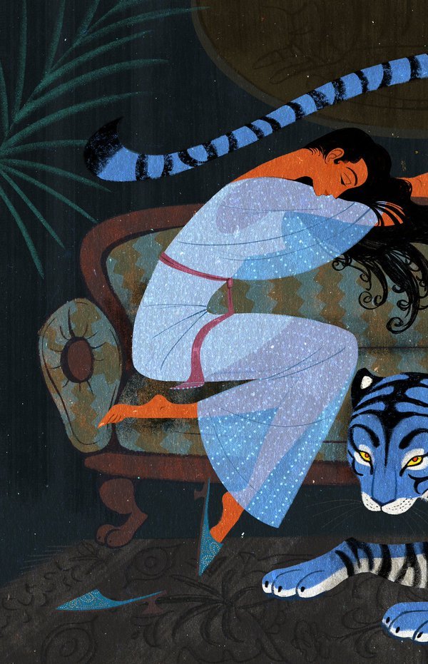 solisolsoli's tweet photo. Dreaming of the Blue Tiger · Jester Pepita https://t.co/Q5XHsn1bW0