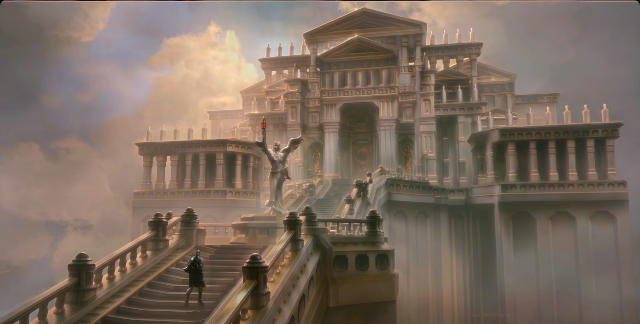 arcusjedi's tweet photo. He is sitting on the steps of the gilded stairway that leads to his family's ancestral castle on his homeworld and enjoys the cool and crisp evening air as he polishes the cylindrical metal hilt of his lightsaber with a small linen cloth in his right hand for the moment. https://t.co/fUTWQICizL