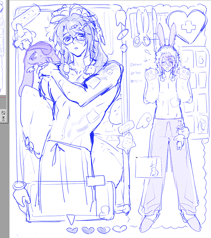 _chkawa's tweet photo. art block (for a month) https://t.co/itaQ2IUDWK