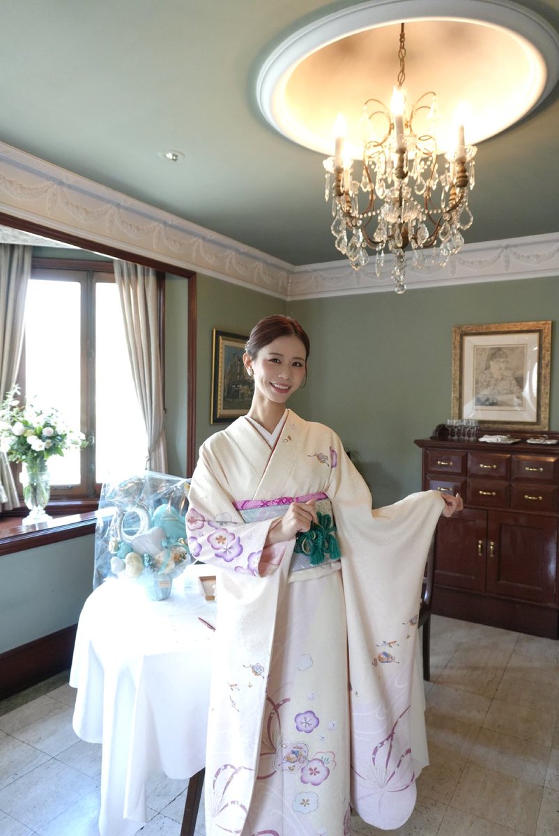 snk_mami's tweet photo. おはまみ🩵

和装だと雰囲気変わる👘 https://t.co/Ey6QzEmOan
