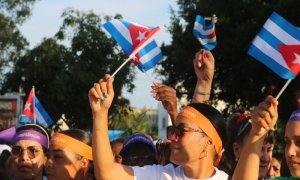 Granma_Digital's tweet photo. 🗜️👩‍👧ǀ La embajadora Daylenis Moreno Guerra denunció en la ONU🗣️: «El bloqueo contra #Cuba es criminal; es un castigo colectivo a todo un pueblo», y enfatizó en que «sus consecuencias recaen de manera desproporcionada sobre las mujeres y las niñas».
🔗https://t.co/9g1QDioyoJ https://t.co/XHO3fhgRgf