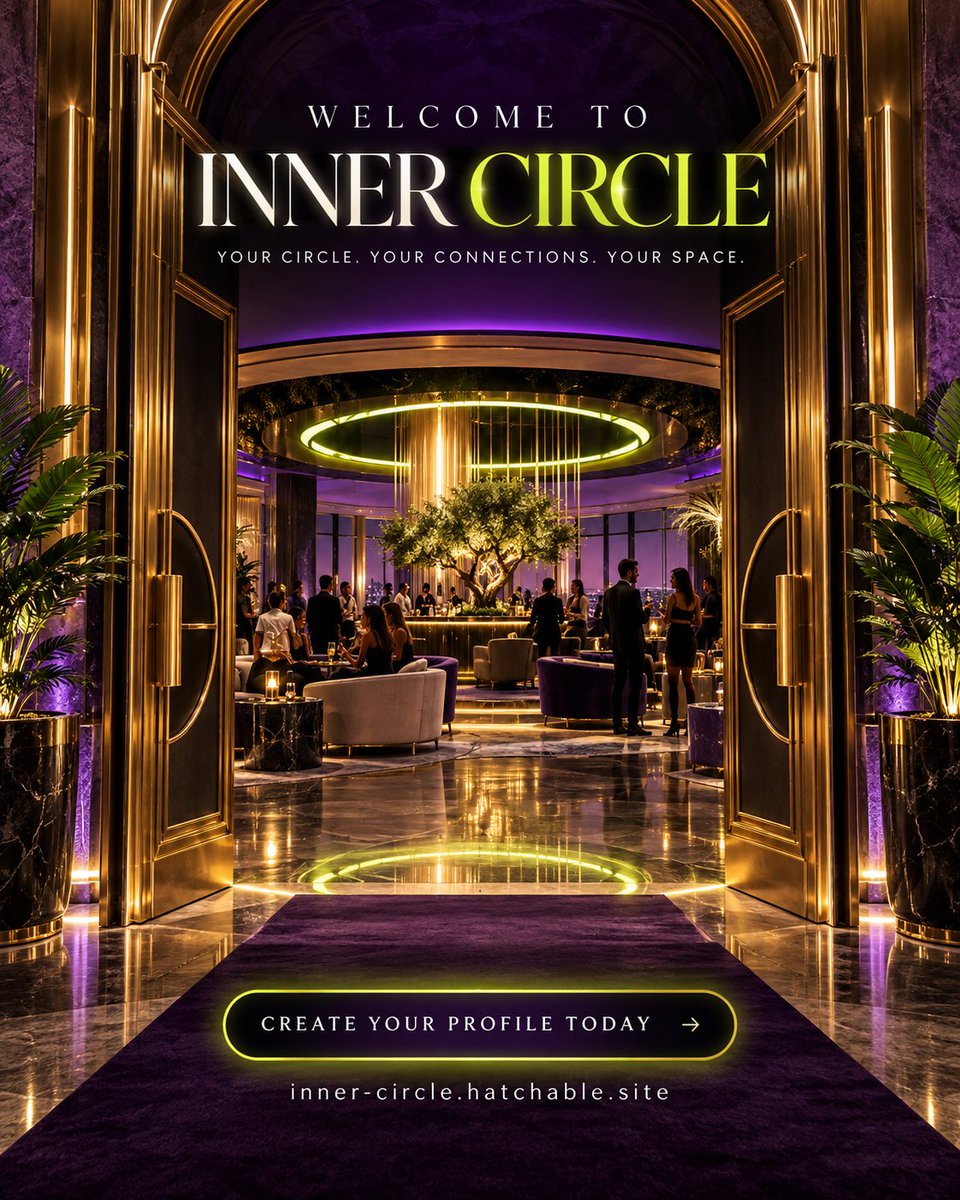 ReeciePrivate's tweet photo. 💜 WELCOME TO INNER CIRCLE!

We're building a community where creators, supporters, entrepreneurs, and everyday people can connect and discover each other.

https://t.co/XPPUhzTt0Y https://t.co/k2DspdFLQj