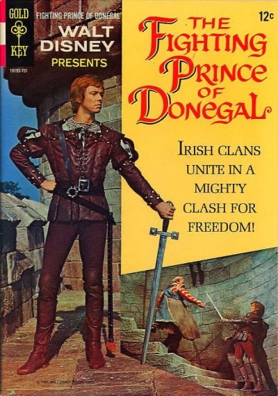 comicbookhist's tweet photo. Turning 60: WALT DISNEY PRESENTS THE FIGHTING PRINCE IF DONEGAL (#1); dated January 1967. #goldkeycomics https://t.co/PSlOramJtx