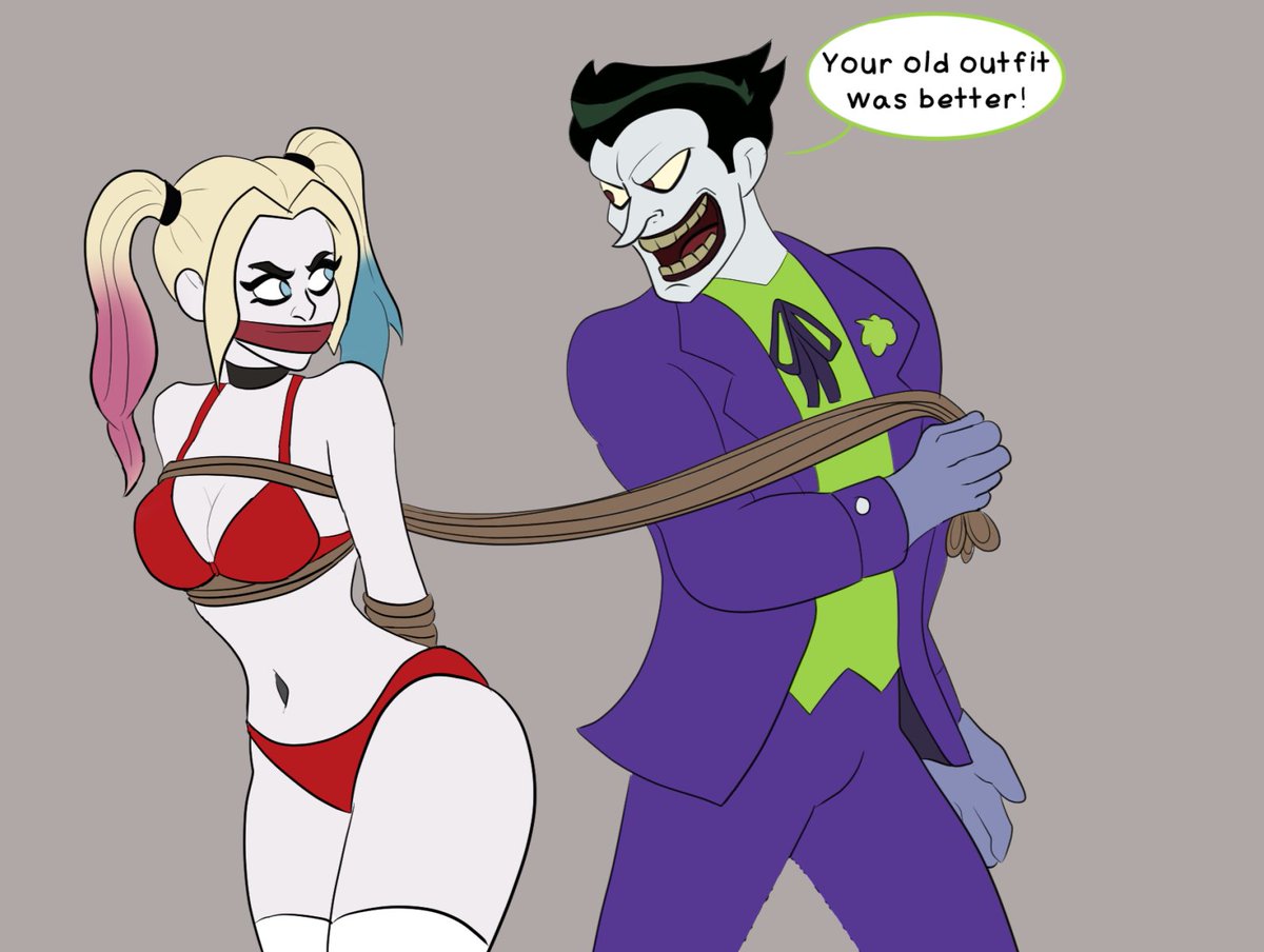 CartoonishVill's tweet photo. Harley Quinn caught by Joker.
#harleyquinn #did https://t.co/4xJal0LZuy