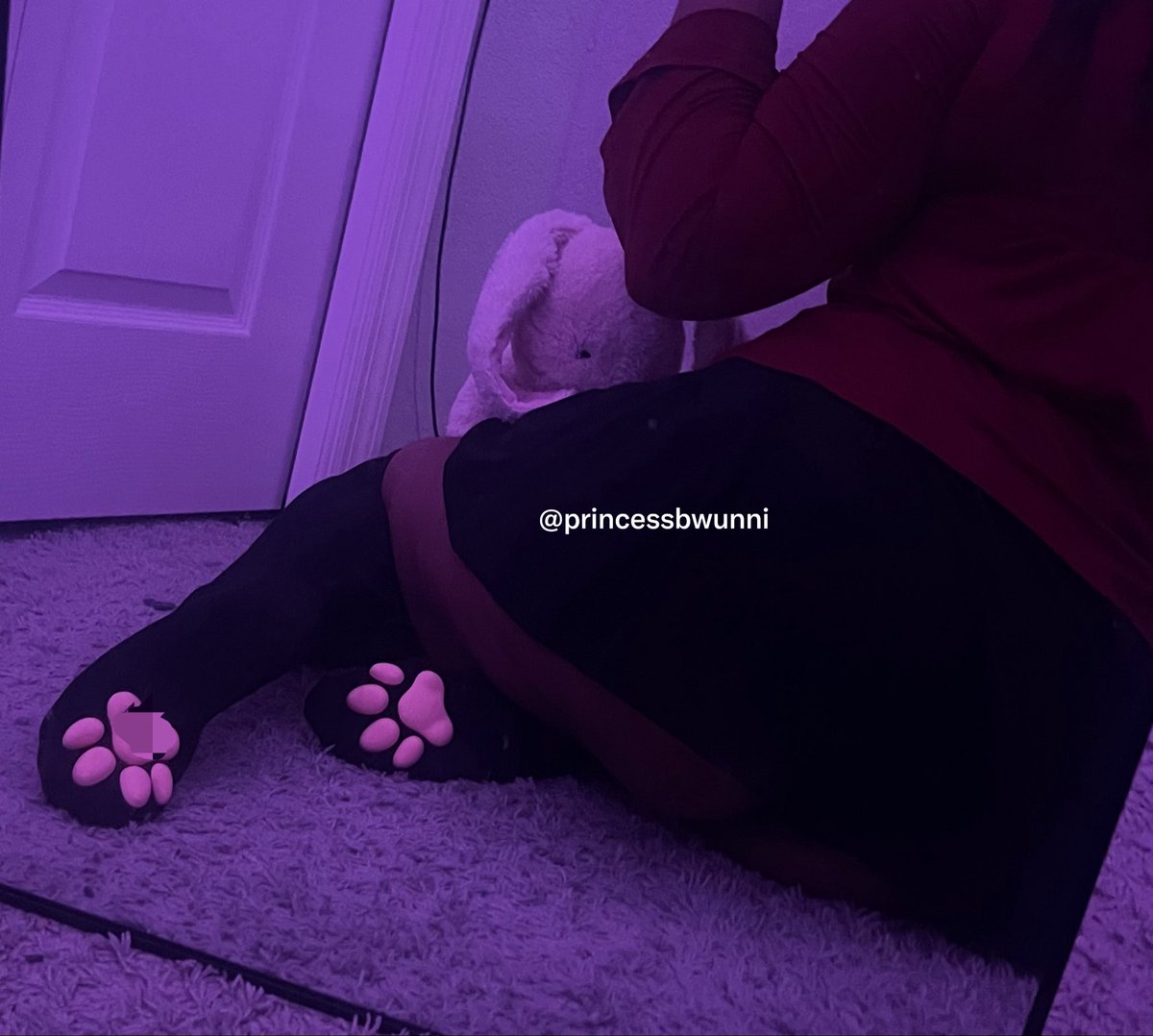PrincessBwunni's tweet photo. who wants one ? :3 #pawsocks #nsfwtwt https://t.co/56iNphodcg