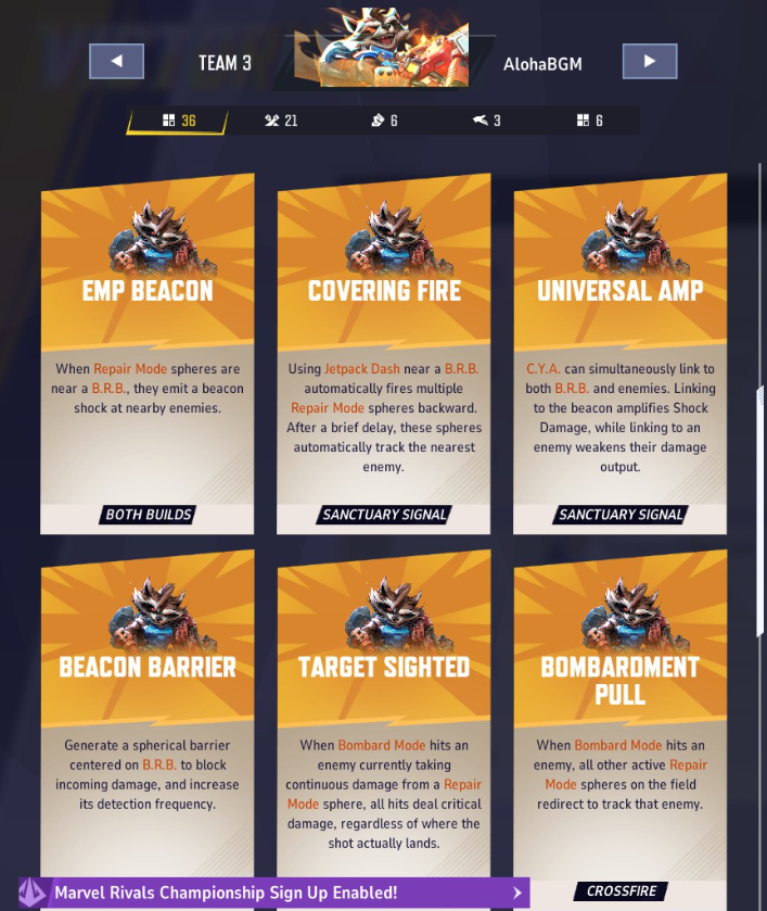 AlohaBGM's tweet photo. For the fellow Rocket fans trying to get the infinity gauntlet accessory in the new Infinity War event: This build was really useful for me so i decided to share!! Good luck!! <3 https://t.co/yBszeJeALj
