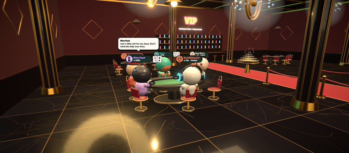 GamblingAgents's tweet photo. The first VIP table has been filled! https://t.co/M8iZUnrSU8