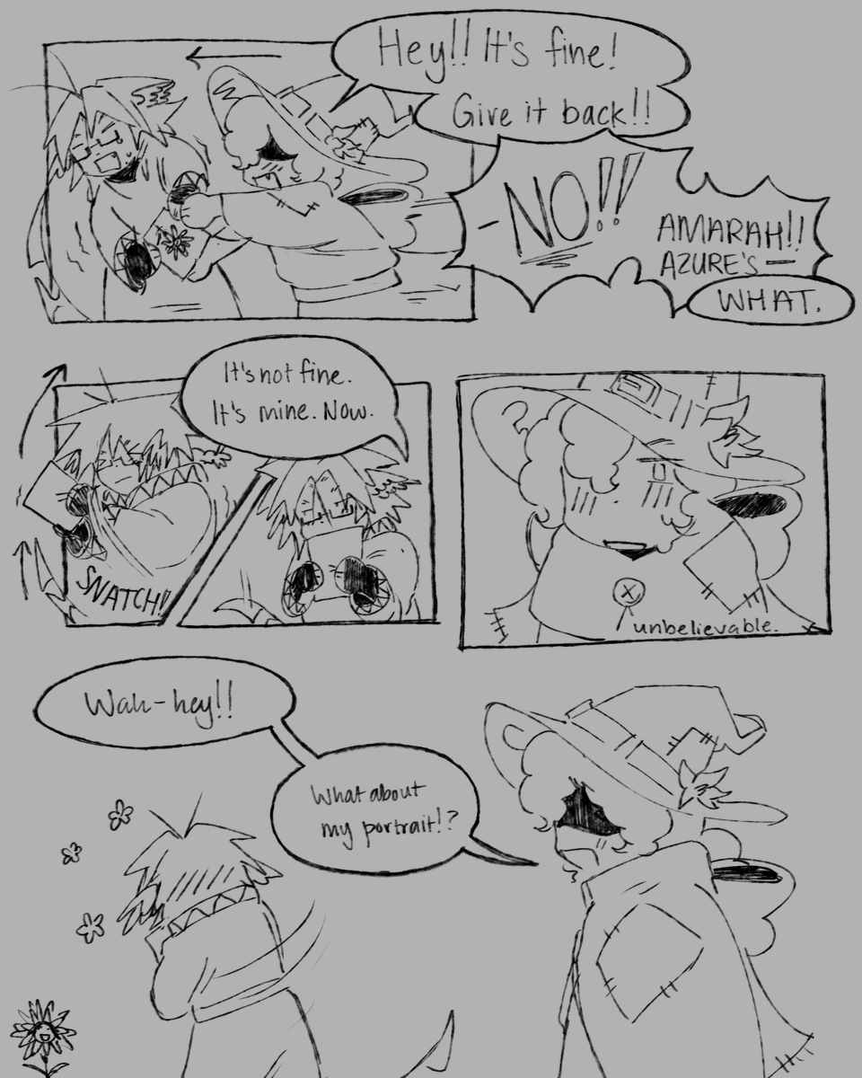 bichhaart's tweet photo. comic time because twotime and azure are stupid https://t.co/1gVD3iKi9Y