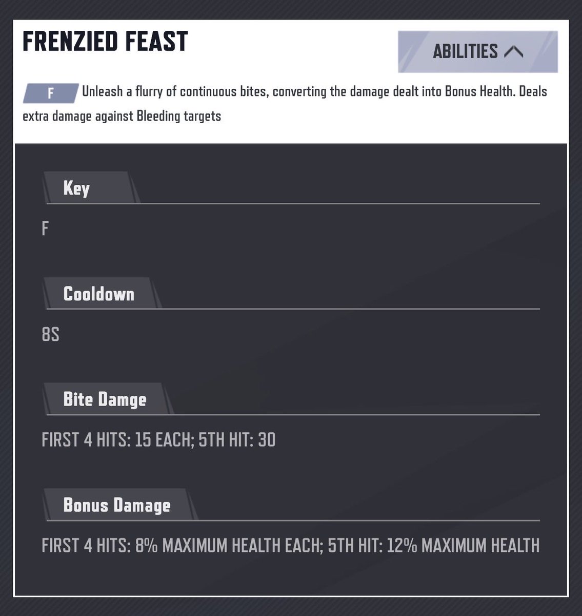 Spanky_p2's tweet photo. @shub35177 Idk bout yall but I think 8% Max HP each bite then 12% on the last might be a TAD bit busted, thats just me tho 👀 https://t.co/o9PVcy74gQ