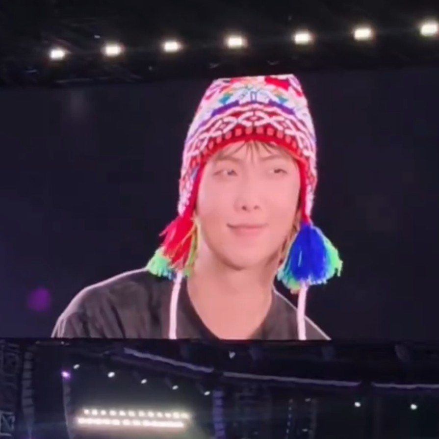 TheePopCore's tweet photo. Leader RM in his speech today at BTS' SOLD-OUT show in Peru:

— “When have we ever divided people based on their nationality or continent? Under the term ARMY, and under the term BTS, we are all the same people. I’d like you to ignore those who say strange things and for us to keep this love alive.

Some people will only hear what they want to hear and see what they want to see. But I will continue to believe that there are so many more amazing and lovely ARMYs out there. And that goes for Peru too!”